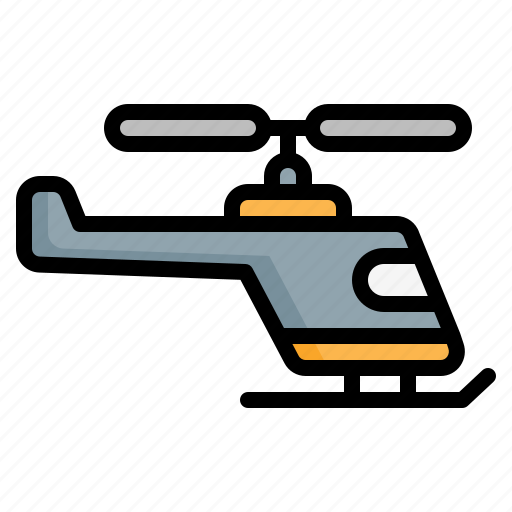 Helicopter, aircraft, army, fighter, military icon - Download on Iconfinder