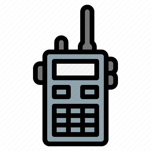 Walkie, talkie, military, radio, communication icon - Download on Iconfinder