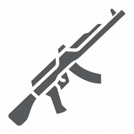 Ak47, gun, machine, military, rifle, weapon icon - Download on Iconfinder