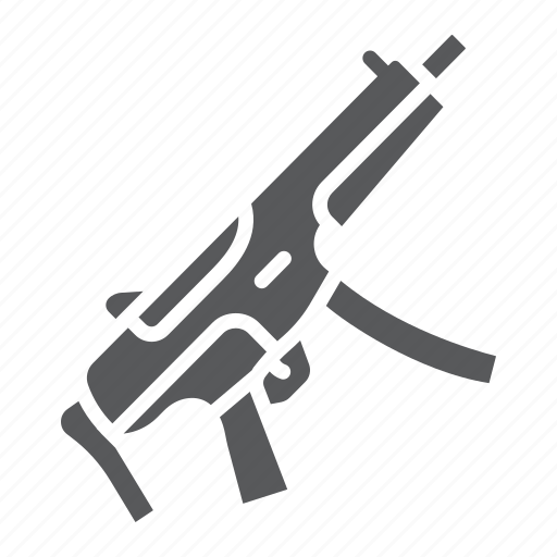 Army, firearm, gun, military, submachine, weapon icon - Download on Iconfinder