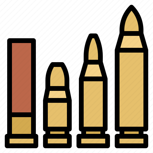 Ammunition, bullets, gun, military, weapon icon - Download on Iconfinder