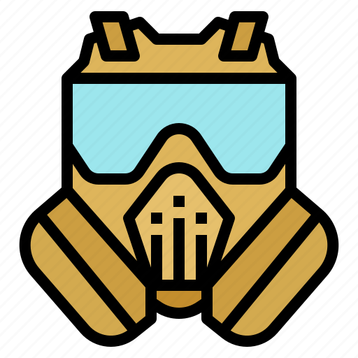 Gas, mask, military, safety, soldier icon - Download on Iconfinder