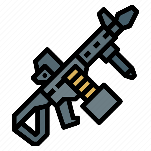 Gun, machine, military, soldier, weapon icon - Download on Iconfinder