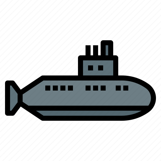 Military, submarine, transportation, underwater, weapon icon - Download on Iconfinder