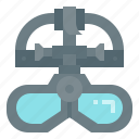 goggle, military, soldier, weapon