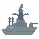military, ship, transportation, warship