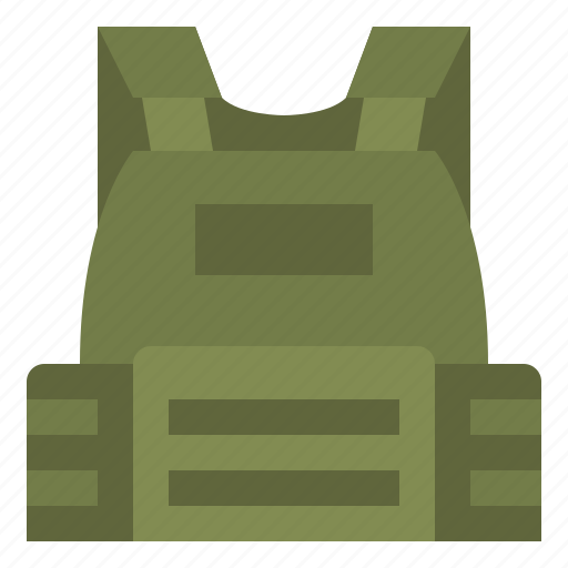 Armor, bulletproof, military, army, vest icon - Download on Iconfinder