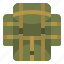 patrol, backpack, military, army 
