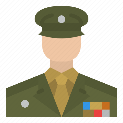Military, commander, army, man icon - Download on Iconfinder