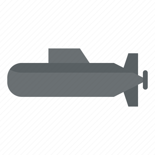 Submarine, vehicle, military, army icon - Download on Iconfinder