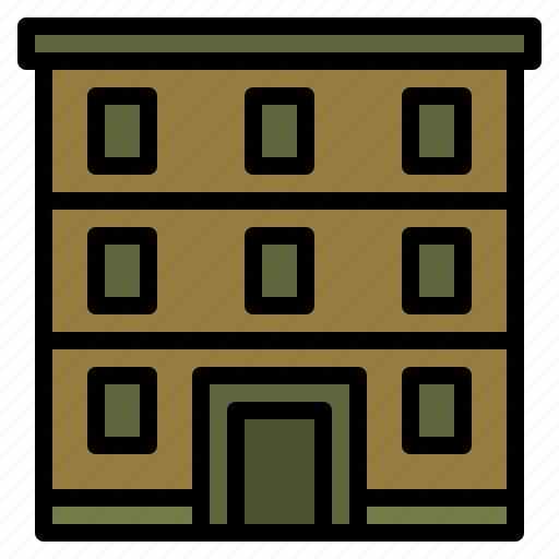 Building, military, office, army icon - Download on Iconfinder