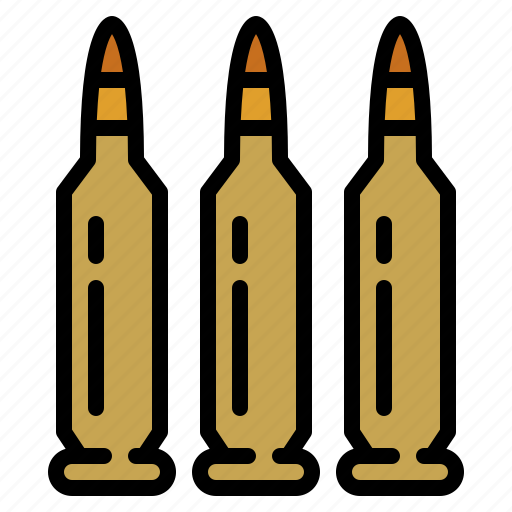 Bullet, military, weapon, army icon - Download on Iconfinder