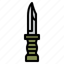 knife, military, weapon, army
