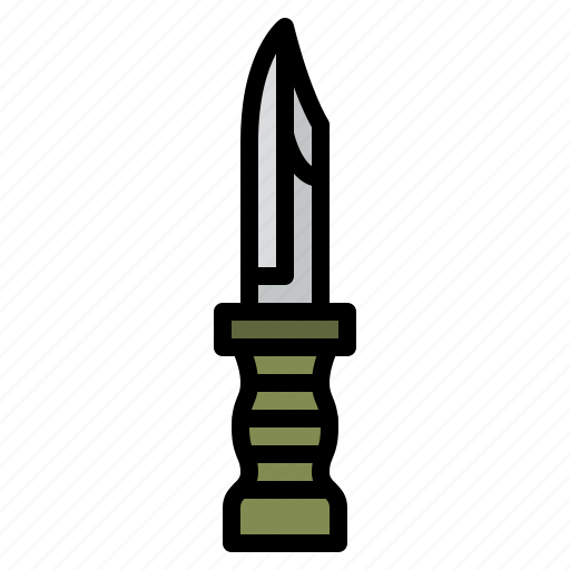 Knife, military, weapon, army icon - Download on Iconfinder