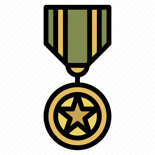 Medal, bravery, military, army icon - Download on Iconfinder