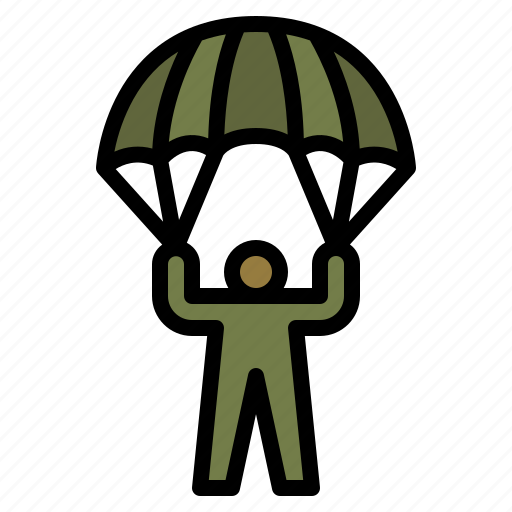 Sport, parachute, military, army icon - Download on Iconfinder