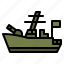 ship, vehicle, military, army 