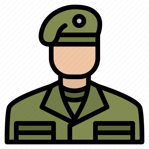 Soldier, man, military, army icon - Download on Iconfinder