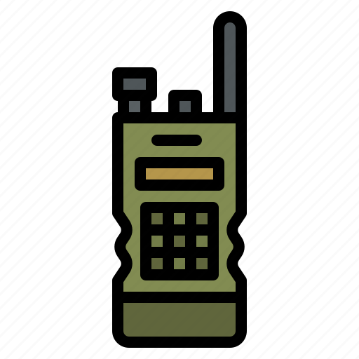 Patrol, talkie, walkie, military, army icon - Download on Iconfinder