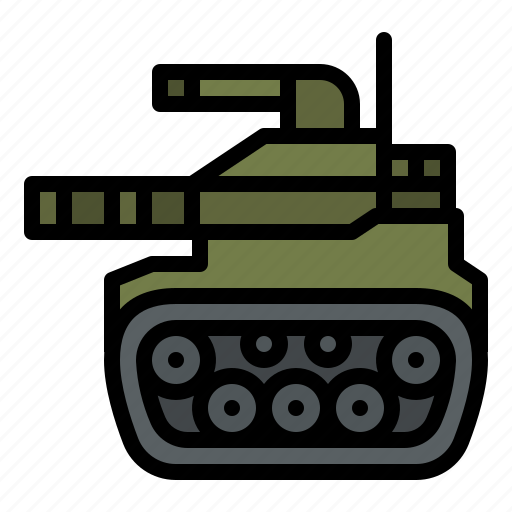 Vehicle, tank, military, army icon - Download on Iconfinder
