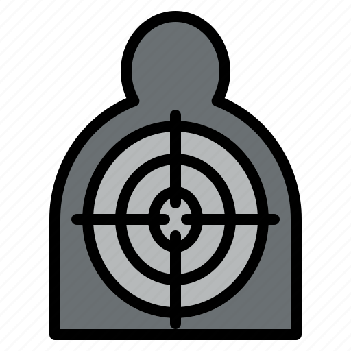 Target, shooting, practice, military, army icon - Download on Iconfinder