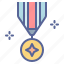 award, badge, honor, medal 