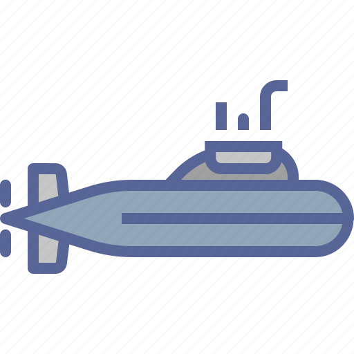 Bathyscaphe, navy, submarine, submersible icon - Download on Iconfinder