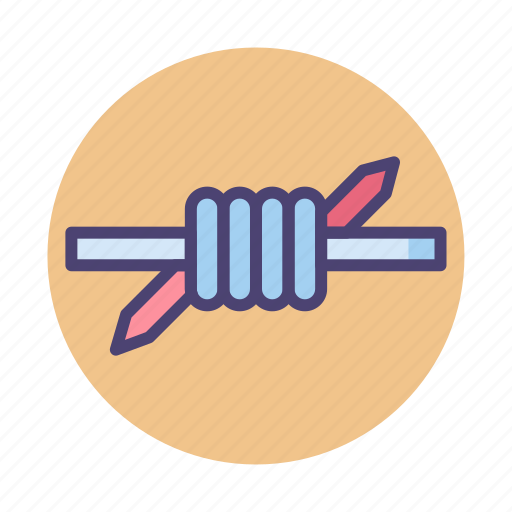 Barb, barb wire, barbwire, wire icon - Download on Iconfinder