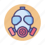 gas, gas mask, mask 