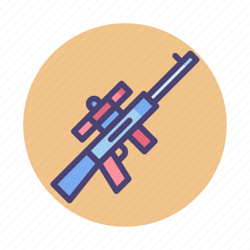 Gun, rifle, sniper, weapon icon - Download on Iconfinder