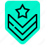 badge, mark, military, tag, war 