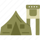 army, base, camp, headquarters, military, miscellaneous