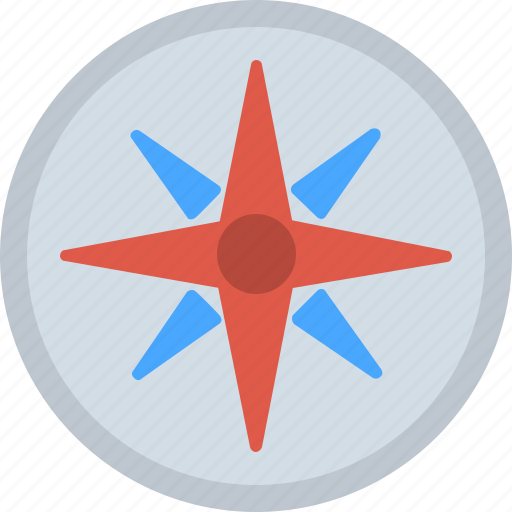 Compass, direction, location, navigation, sea, star icon - Download on Iconfinder