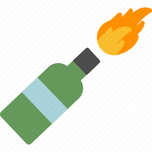 Molotov, cocktail, incendiary, fire, urban, guerrilla icon - Download on Iconfinder