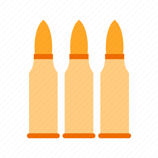 Ammunition, bullet, bullets, danger, gun, shot, war icon - Download on Iconfinder