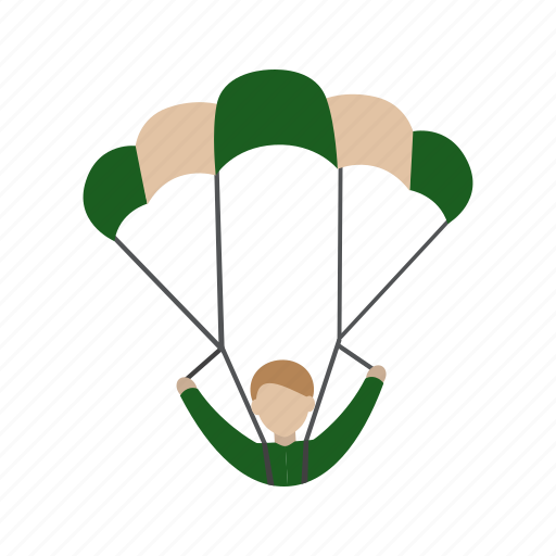 Flight, jump, parachute, parachuting, skydive, skydiving, sport icon - Download on Iconfinder
