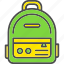 backpack, bag, camping, school 