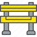 barrier, construction, industry, machinery, safety, tool