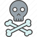 bone, dead, death, die, skull