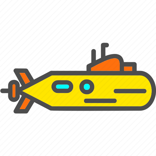 Deep, dive, sea, submarine, transport, underwater icon - Download on Iconfinder