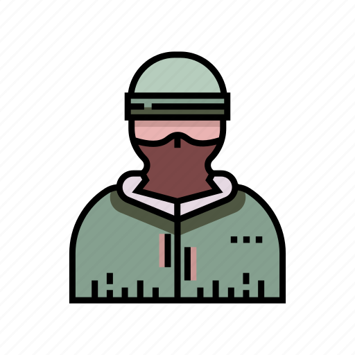 Balaclava, crime, criminal, guerrilla, mask, military, terrorist icon - Download on Iconfinder