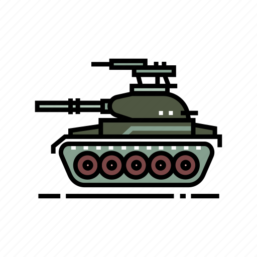 Army, military, tank, transportation, vehicle, war, warfare icon - Download on Iconfinder