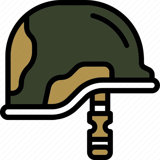 Army, equipment, helmet, military, protection, soldier, uniform icon - Download on Iconfinder