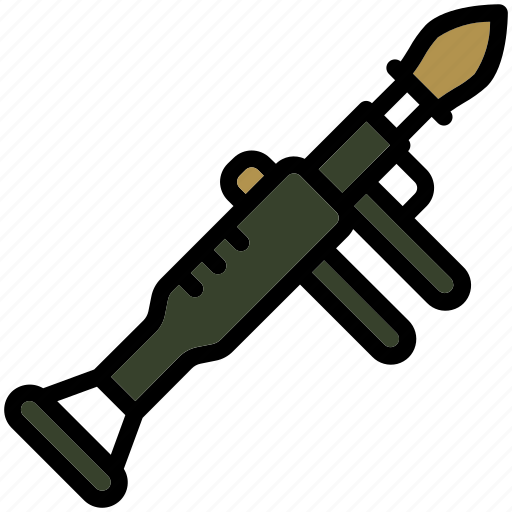 Bazooka, explosion, launcher, rocket, weapon icon - Download on Iconfinder