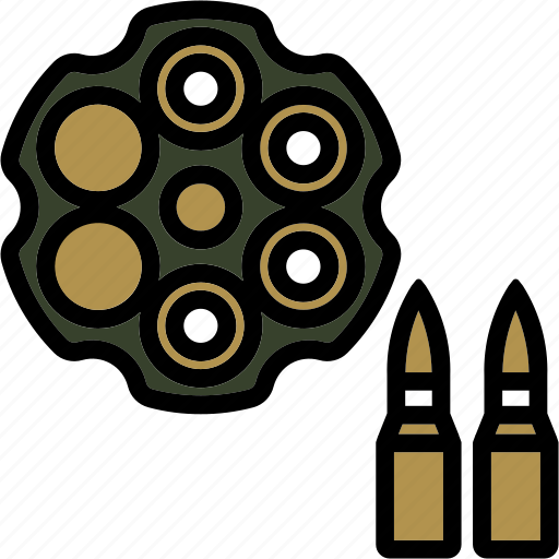 Ammo, bullet, military, round, shoot, shotgun icon - Download on Iconfinder