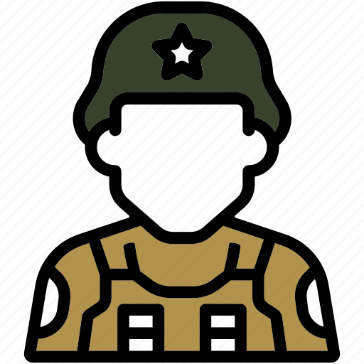Army, infantry, military, soldier, war, warrior, weapon icon - Download on Iconfinder