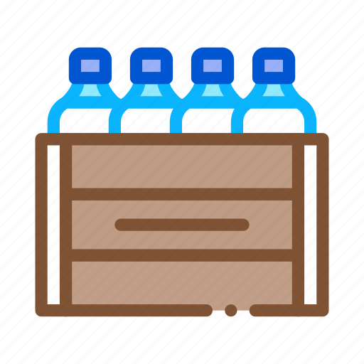 Bottles, box, can, conveyor, factory, milk, product icon - Download on Iconfinder