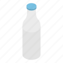 baby, bottle, cartoon, isometric, milk, silhouette, water