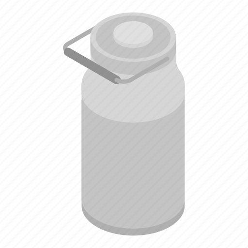 Cartoon, isometric, logo, metal, milk, tank, water icon - Download on Iconfinder