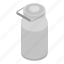 cartoon, isometric, logo, metal, milk, tank, water 